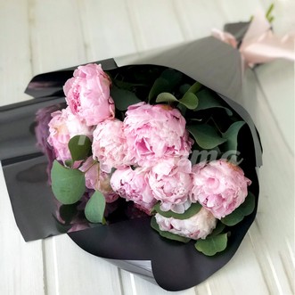 Розовые пионы Premium 11 шт. Розовые пионы Premium 11 шт.